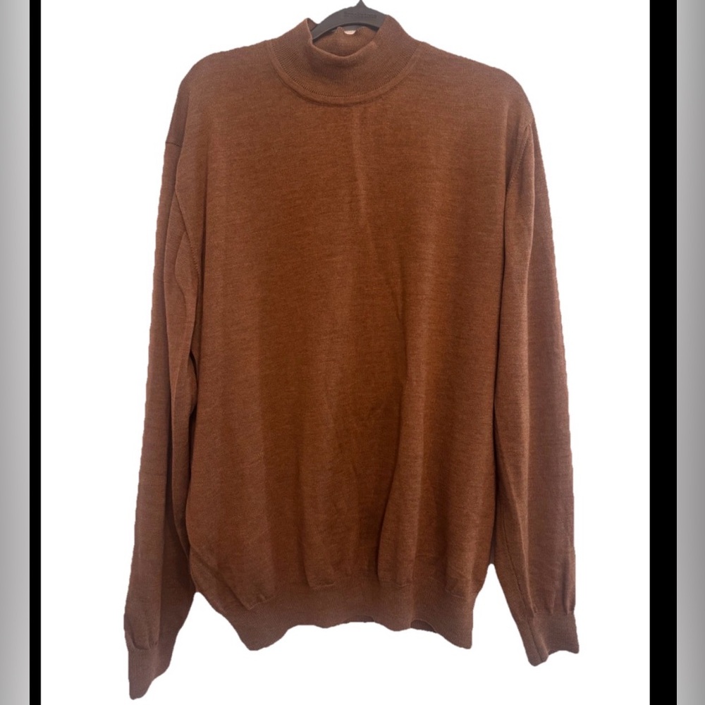 John W. Nordstrom Mens XLL 100% Extra Fine Merino Wool Sweater, Made In Italy
